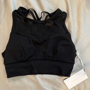 Tavi Noir Strappy Bra - Small - Ebony